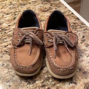Sperry Landyard Topsiders. Toddler Boys Size 8.